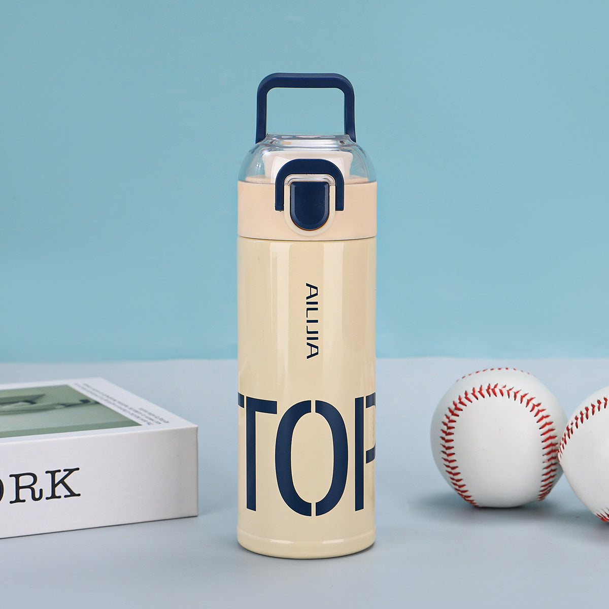 Damen Innovative Getränkeflasche mit Umklappverschluss Brehn