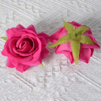 Elegante Stoff-Rosen-Haarspange