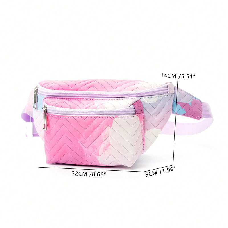 Bauchtasche mit Herzförmigem Design und Mehreren Fächern Brehn