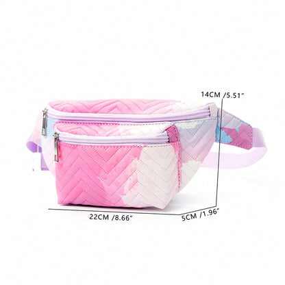 Bauchtasche mit Herzförmigem Design und Mehreren Fächern Brehn