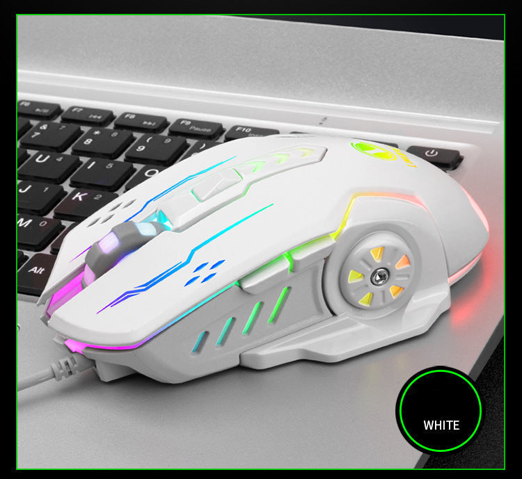 Hochpräzise RGB Gaming Maus mit einstellbarem DPI Brehn