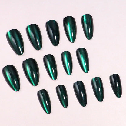 Iridescent Stiletto Press-On Nägel Brehn