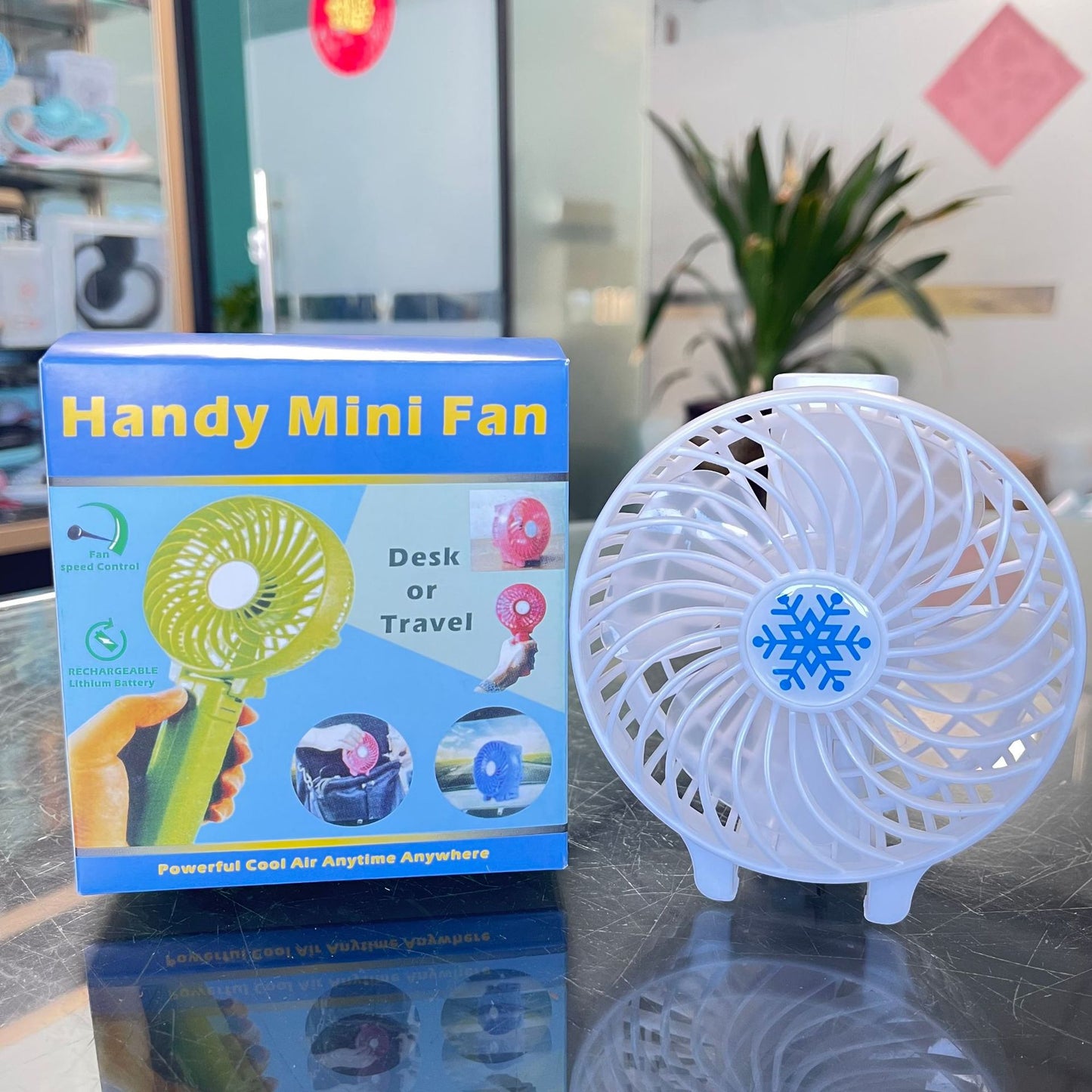Unisex Kompakter Reise Mini Ventilator Brehn