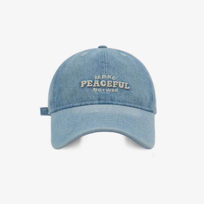 Damen zertifizierte Jeans bestickte Cap Brehn