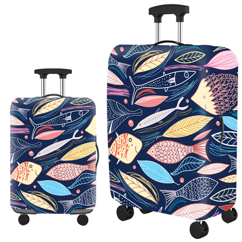 Damen Koffer mit einzigartigem Kunstdesign Brehn
