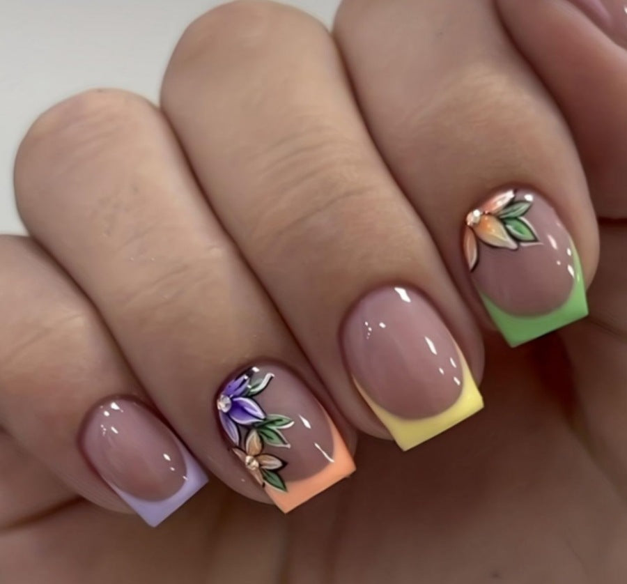Blumenverlauf Nagelkunstset Brehn