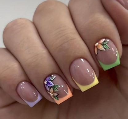 Blumenverlauf Nagelkunstset Brehn