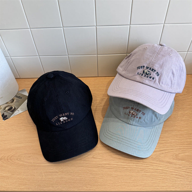 Damen Casual Bestickte Verstellbare Baseballkappe Brehn