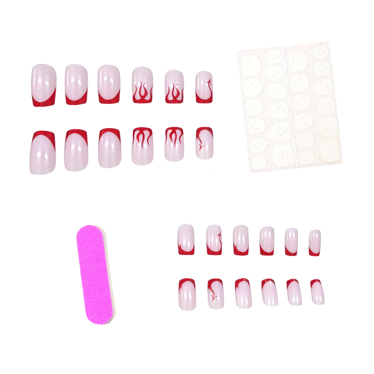 Trendy Flame Nail Art Verbesserungen Brehn
