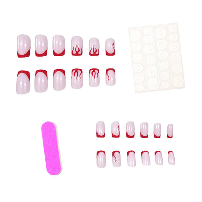 Trendy Flame Nail Art Verbesserungen Brehn