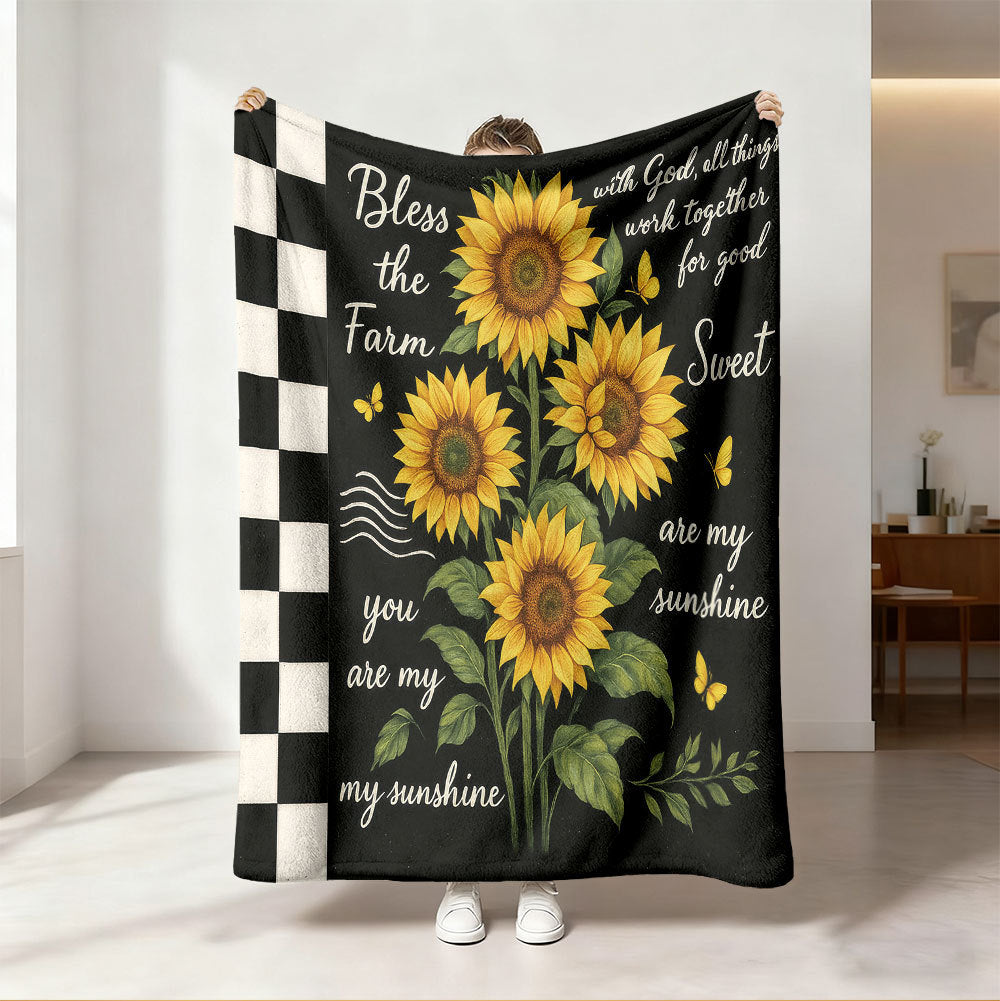 Personalisierte Wurfdecke
