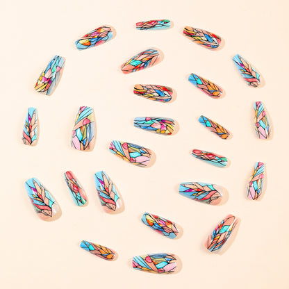 Künstlerisches Glasmalerei Nagelkunstset Brehn