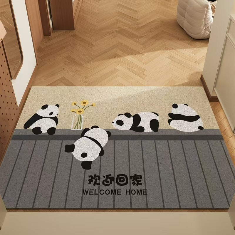 Süßes Panda-Design Fußmatte