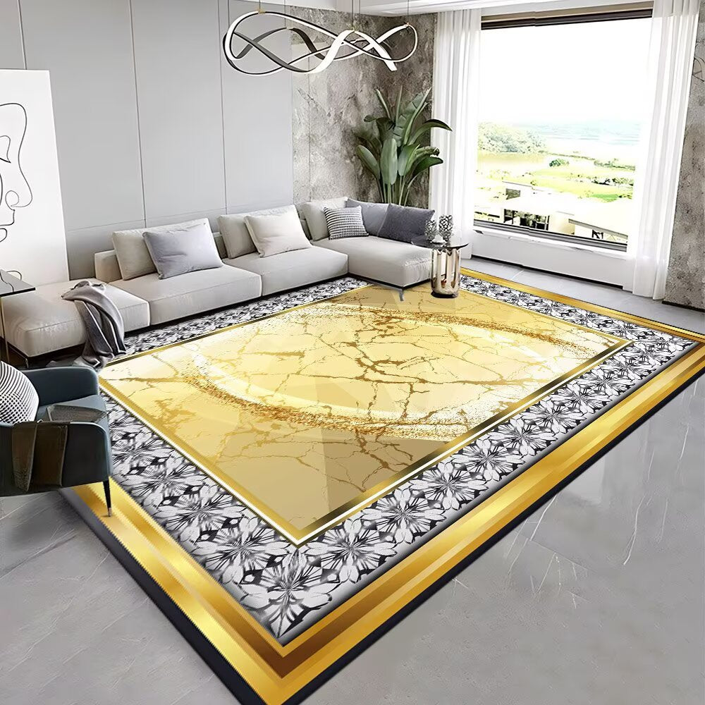 Luxuriöser geometrischer Teppich Brehn