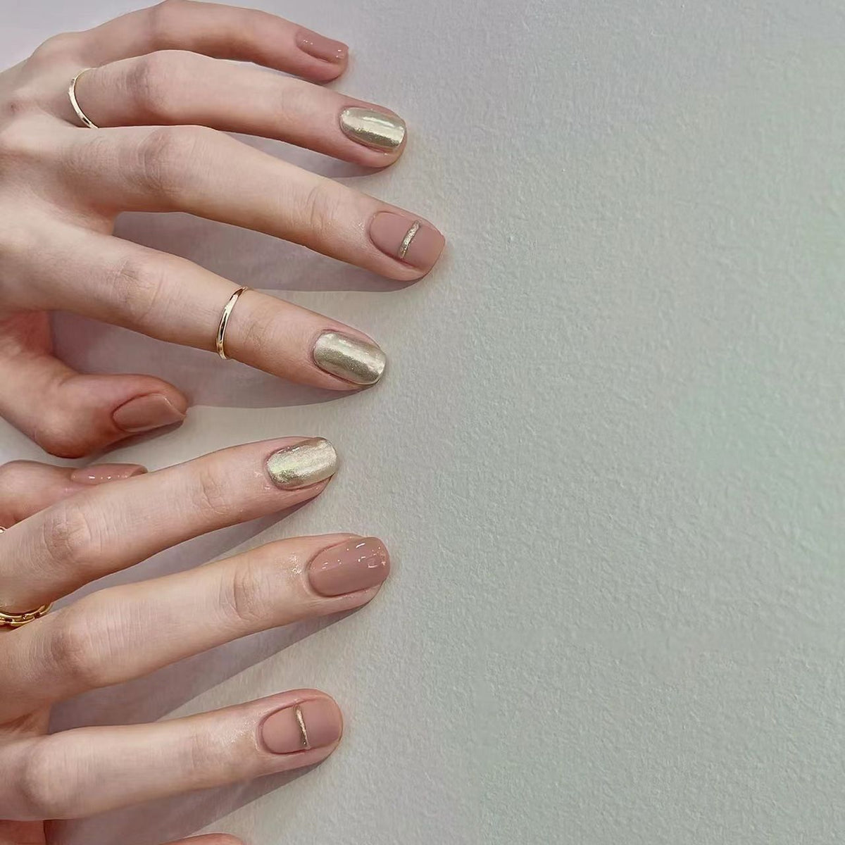 Glamouröses mit Edelsteinen verziertes Nail Art Set Brehn