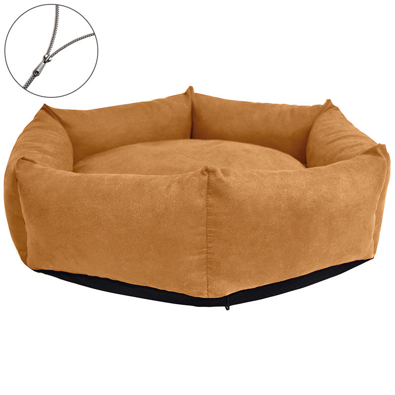 Plüsch Nest Hundebett