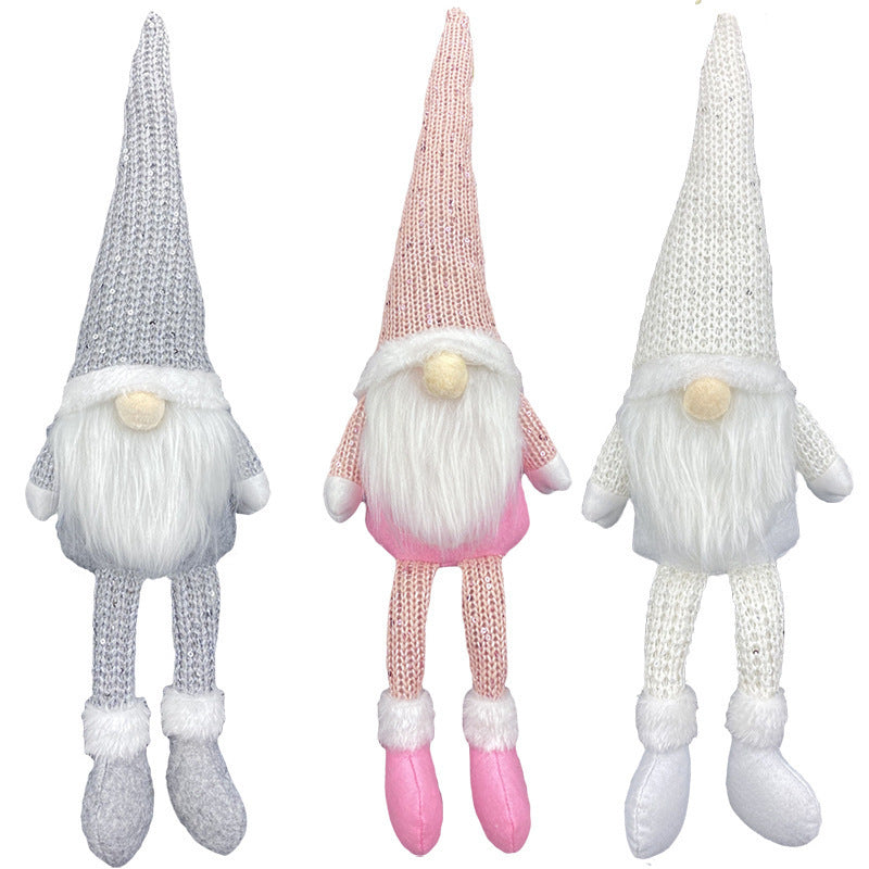 Niedliche Weihnachtsgnom-Dekorationsfigur Brehn