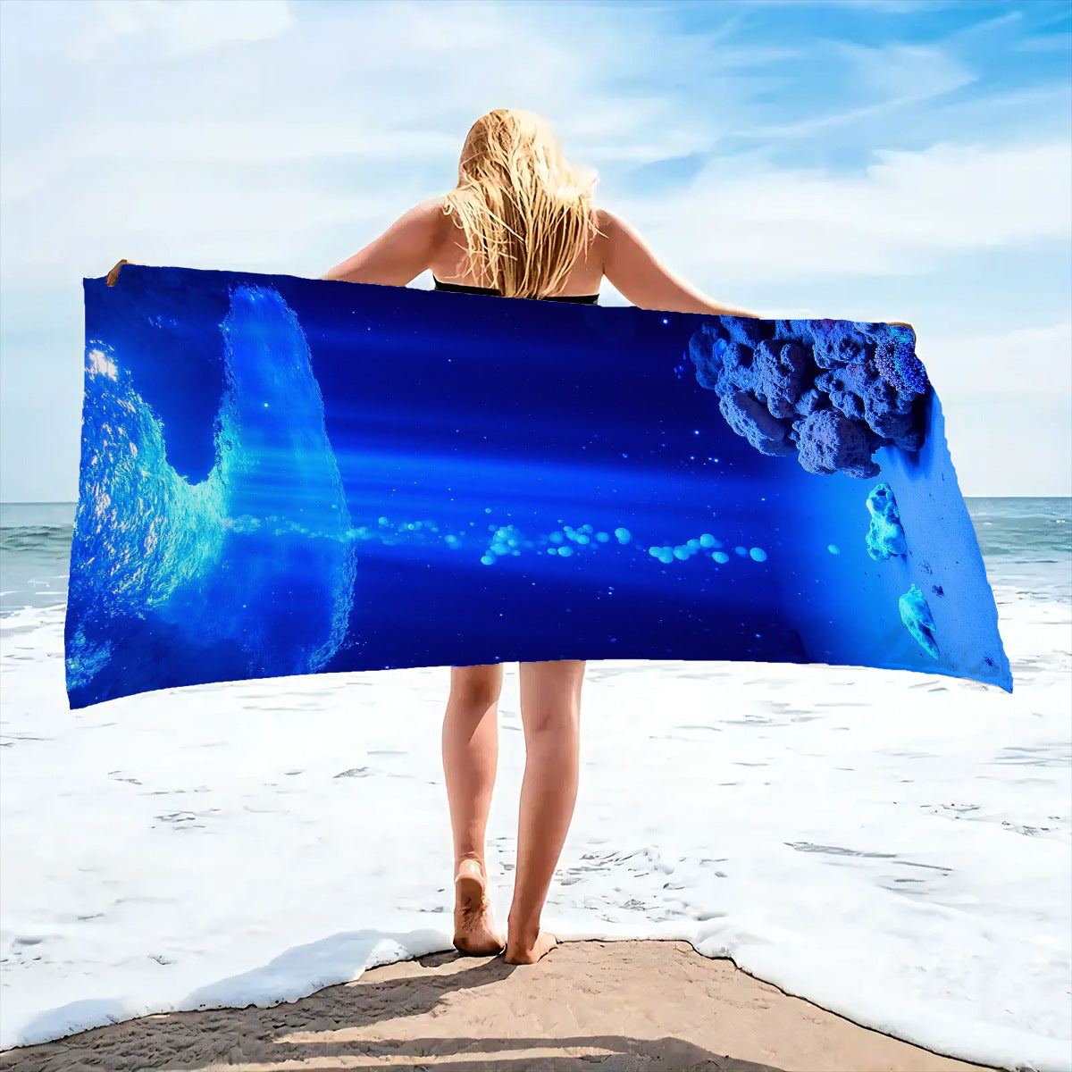 Luxuriöses Übergroßes Strandtuch Brehn