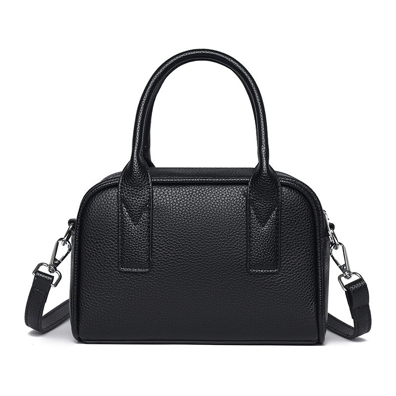 Texturiertes Leder Mini Handtasche Brehn