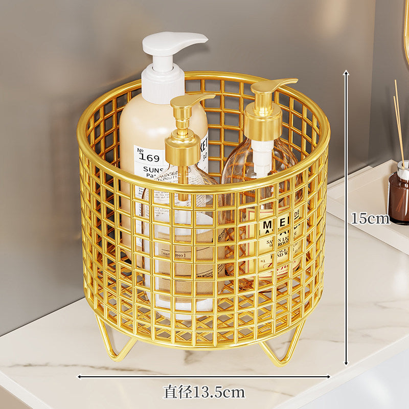 Metallgitter-Theken-Dispenser-Caddy mit erhöhten Drahtbeinen