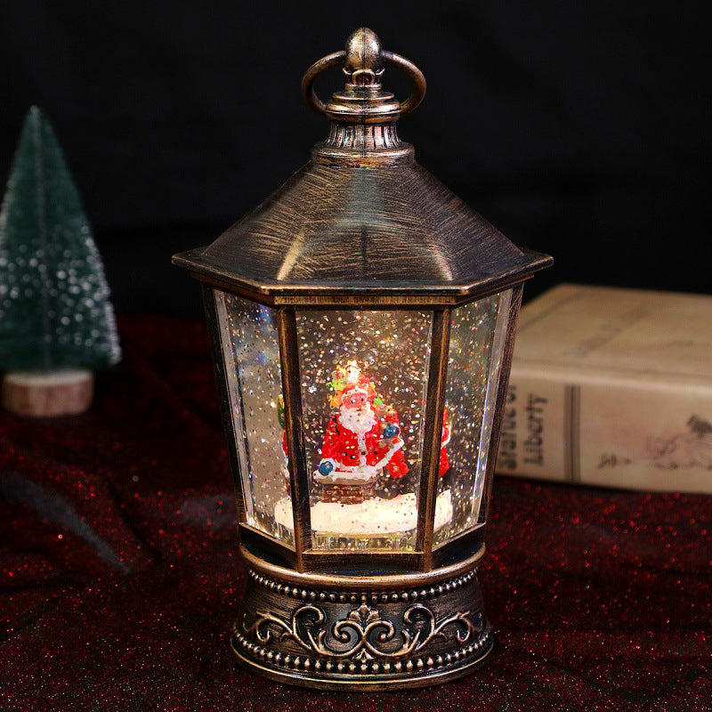 Dekorative Laterne mit Weihnachtsmotiven Brehn