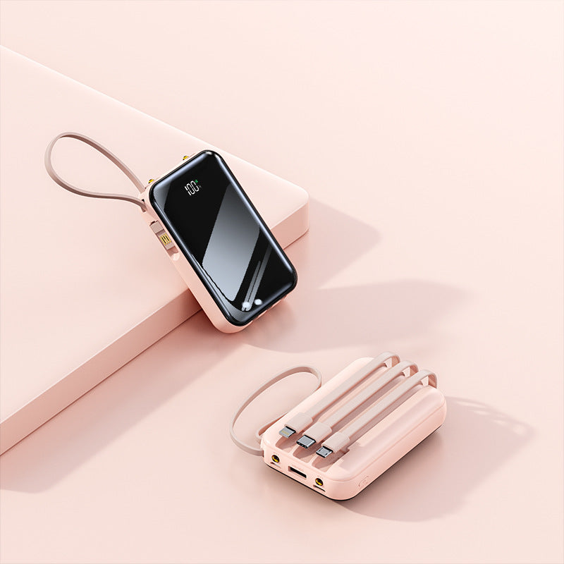 Tragbare Powerbank mit integrierter Ladestation Brehn