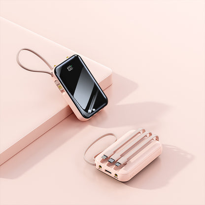 Tragbare Powerbank mit integrierter Ladestation Brehn