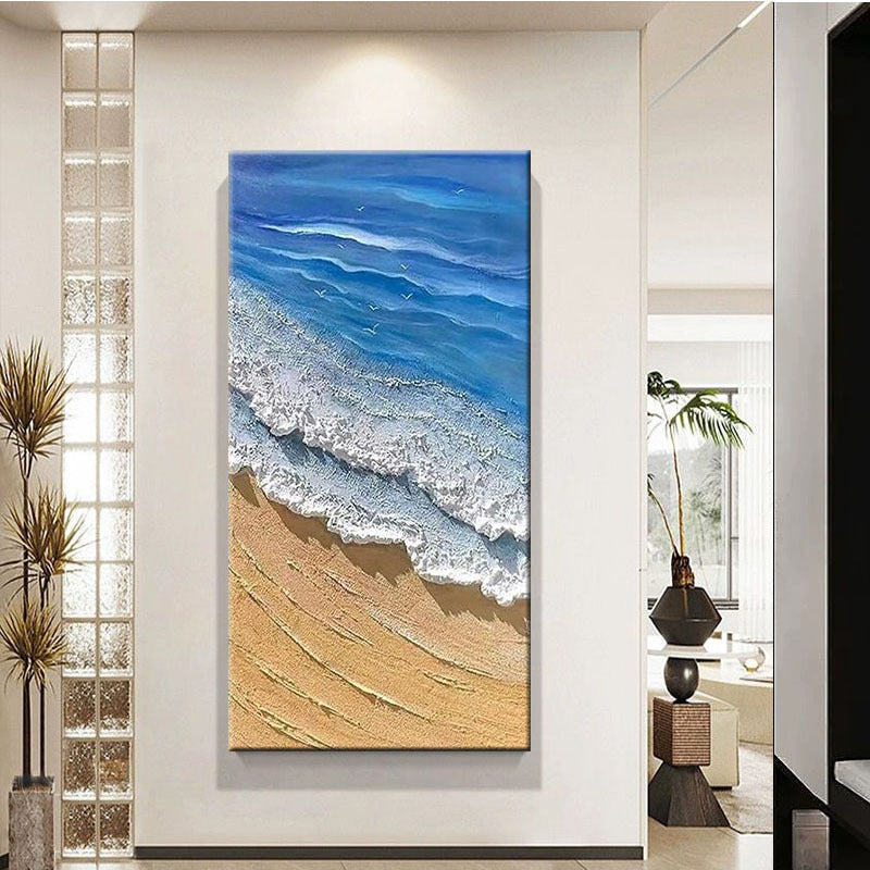 3D Ozeanwellen Leinwandkunst