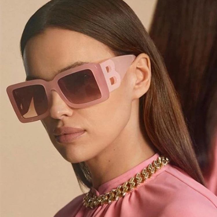 Damen modische Sonnenbrille im trendigen Leopardendesign Brehn