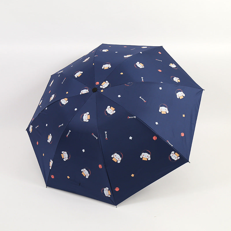 Damen Falt-Regenschirm mit lustigem Tierdesign Brehn