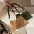 Elegante Geflochtene Schultertasche Brehn
