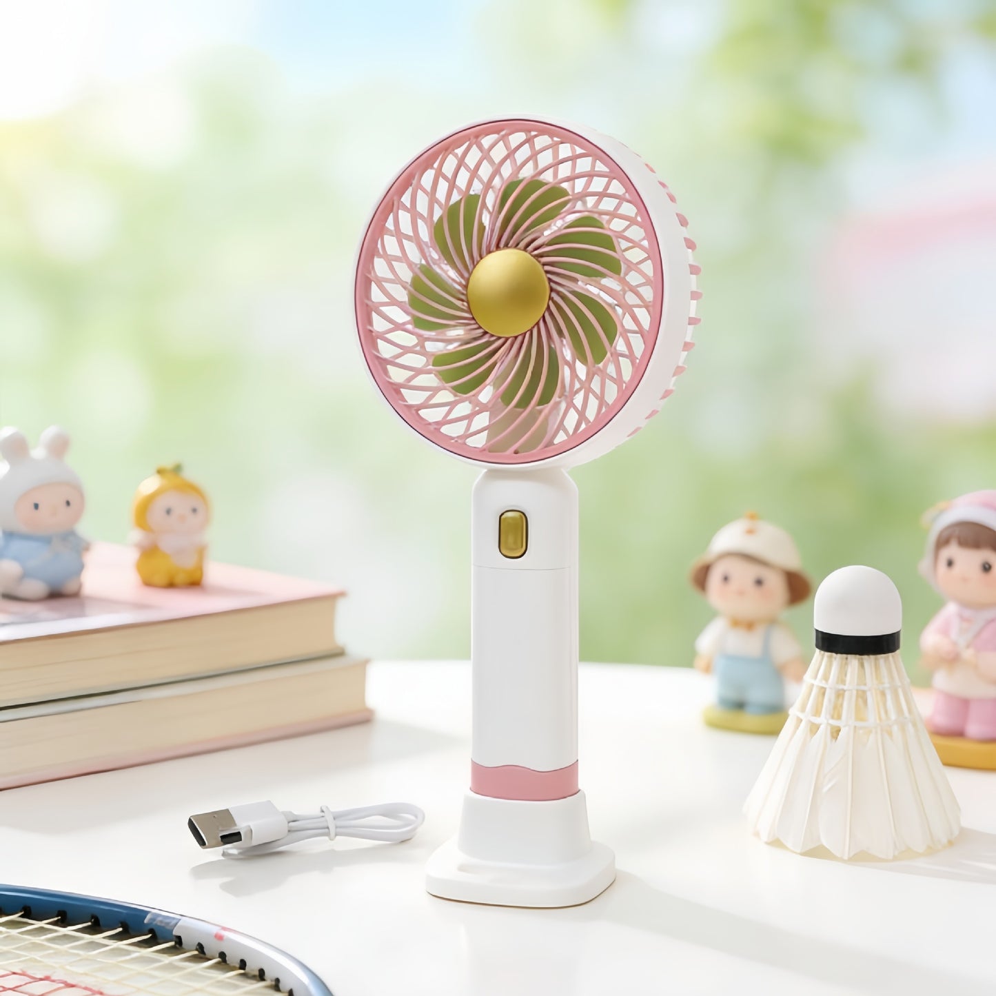 Damen Tragbarer Handventilator mit variablem Geschwindigkeitsmodus Brehn