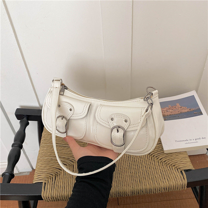 WoChic Dual-Pocket Handtasche Brehn