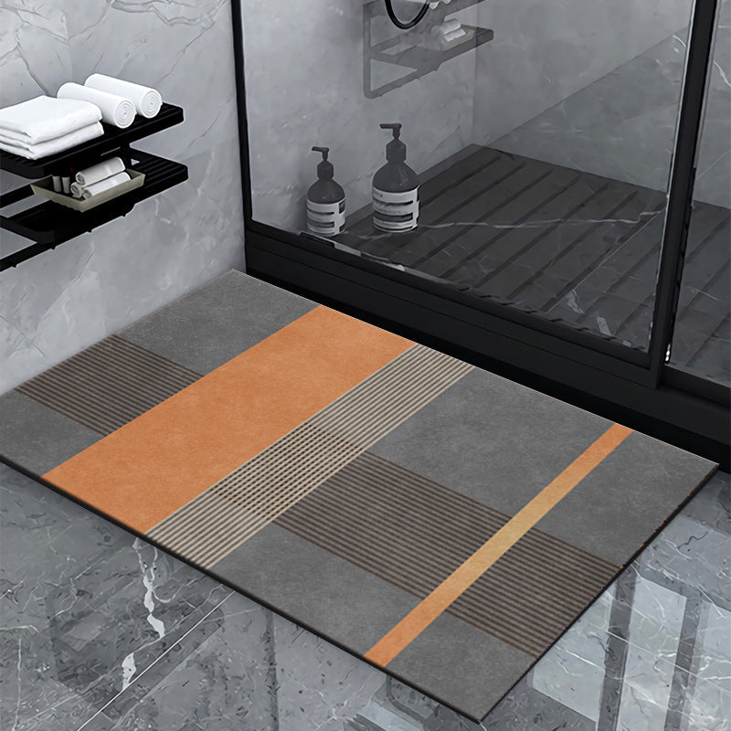 Geometrisches Muster Badezimmermatte Brehn