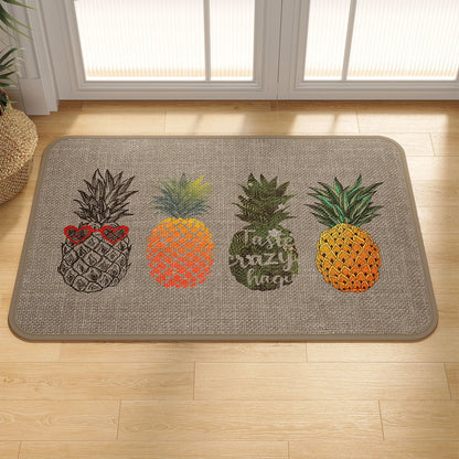Spaß Ananas Thema Küchenmatte