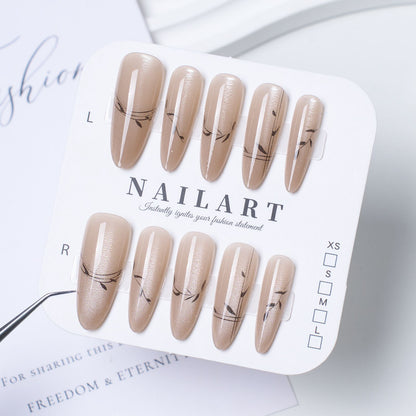 Künstlerisches Press-On-Nagelset Brehn 1787394874