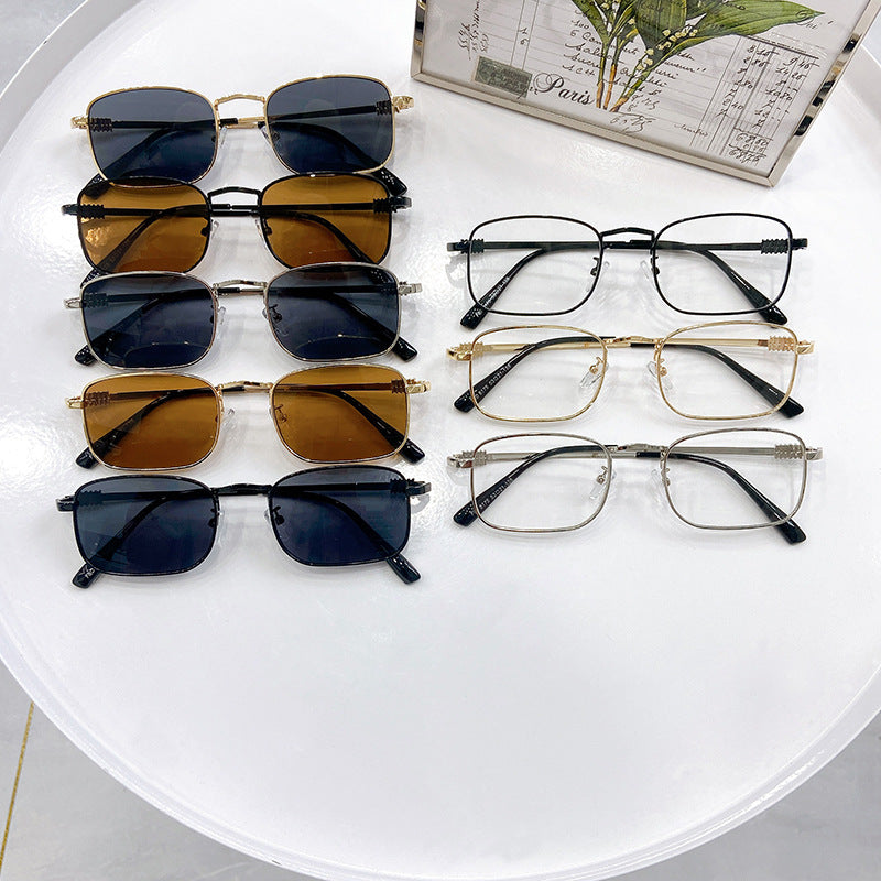 Modische Brille mit Eckigem Rahmen Brehn