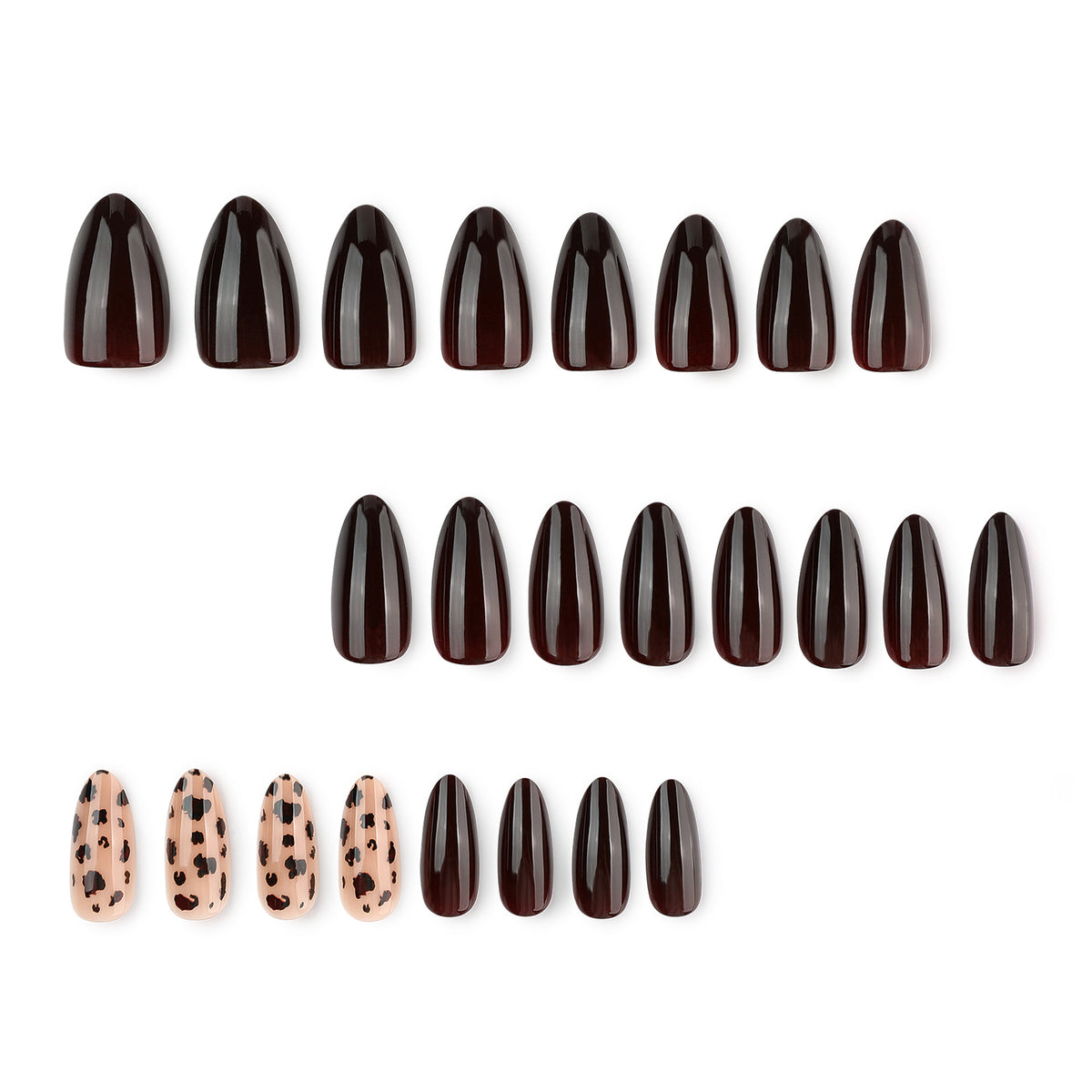 Kunstvolle Nagelverlängerungen mit elegantem Tierdesign Brehn