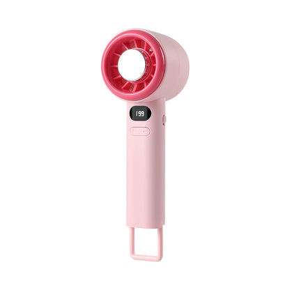 Unisex Tragbarer Handventilator mit digitaler Geschwindigkeitsanzeige und ergonomischem Design Brehn