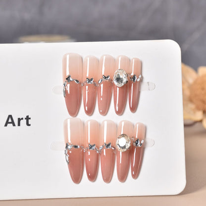Glamorous Press-On Nail Extensions Brehn