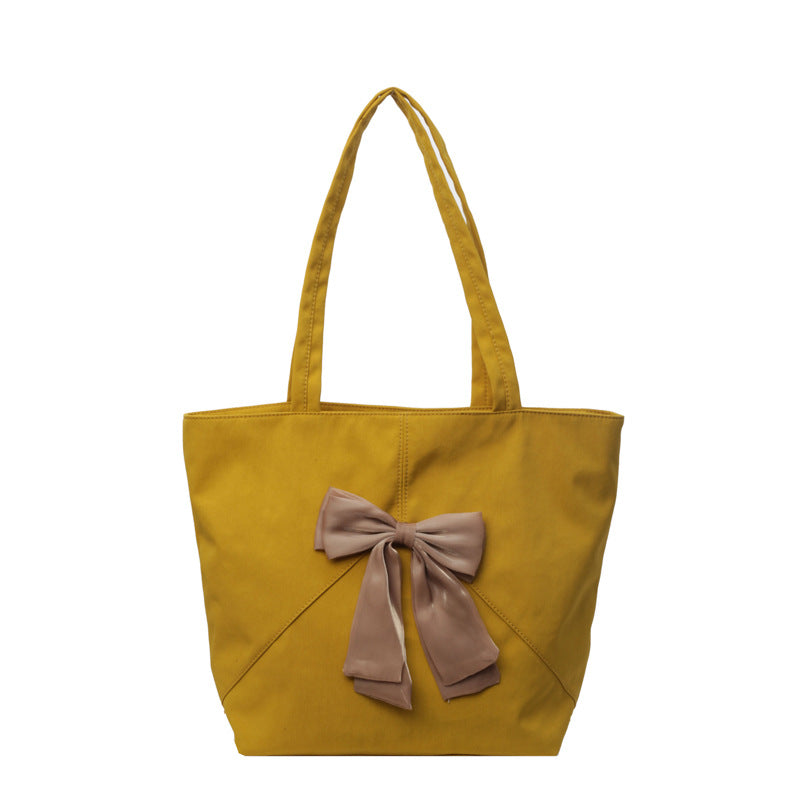 Elegante Bow Detail Tragetasche Brehn