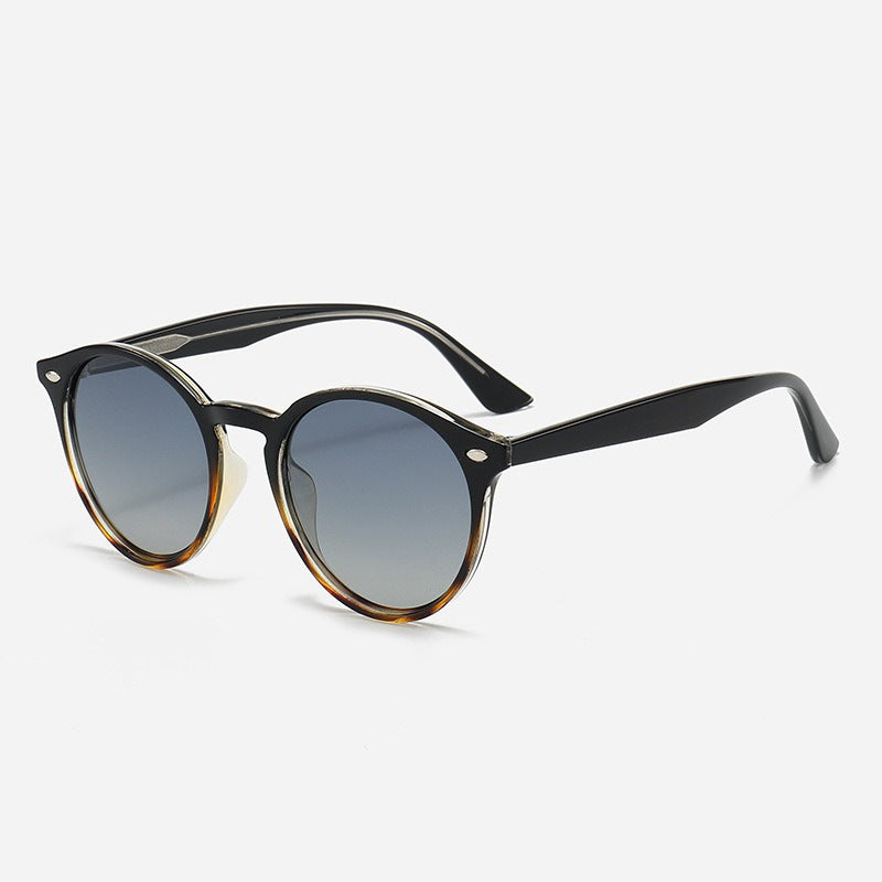 Damen Stilvolle runde Sonnenbrille Brehn