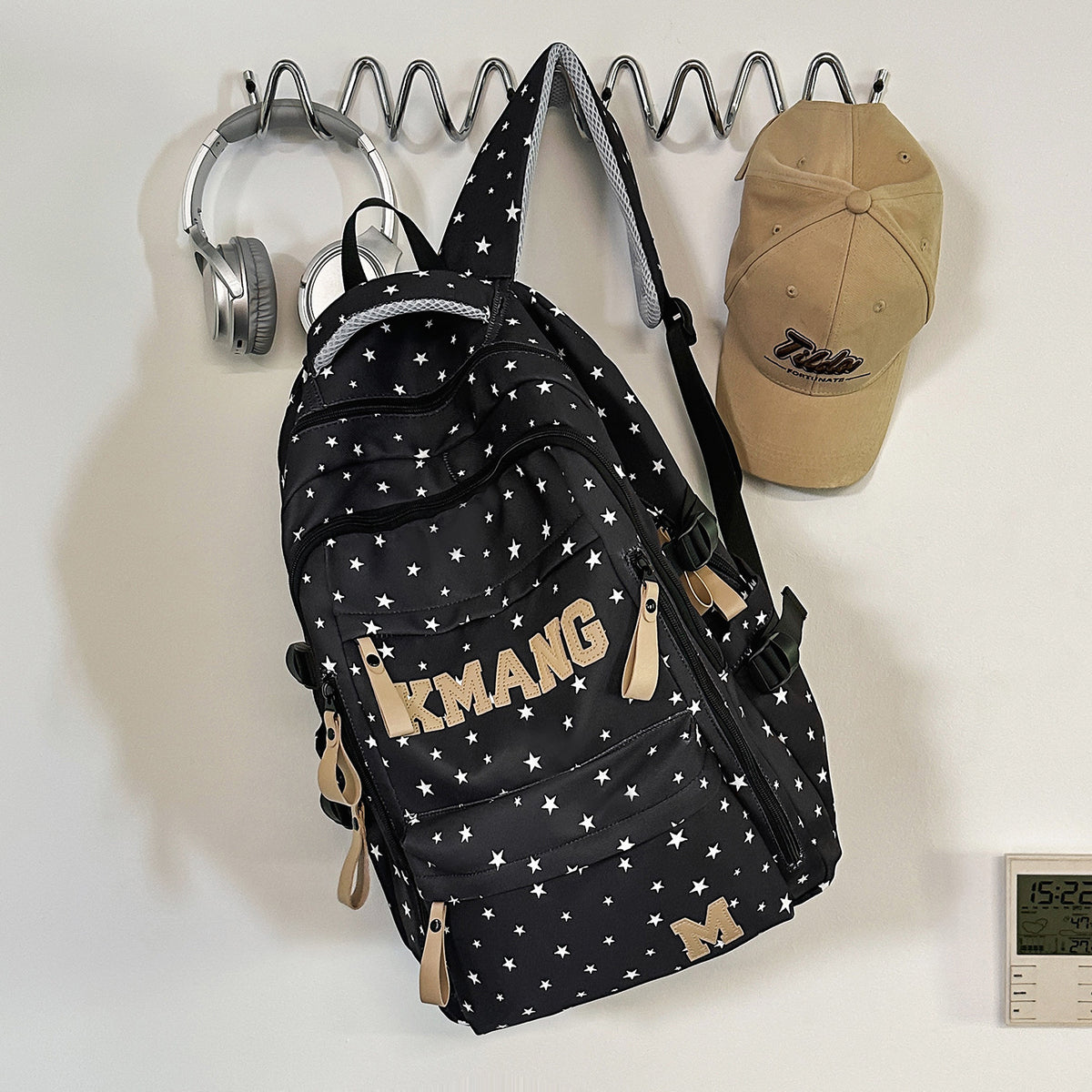 Trendiger Sternmuster-Rucksack Brehn