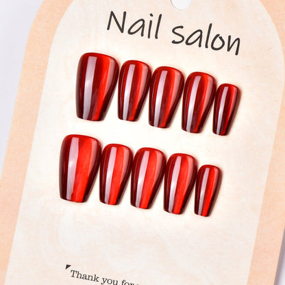 Glänzendes Stiletto Press-On Nagelset