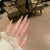 Floral Art Stiletto Press-On Nagelset Brehn