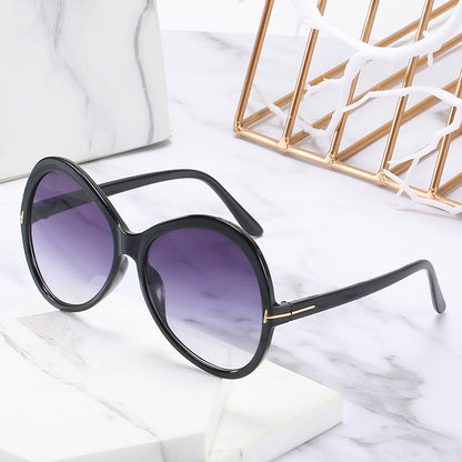 Modebewusste Übergroße Schmetterlingssonnenbrille Brehn