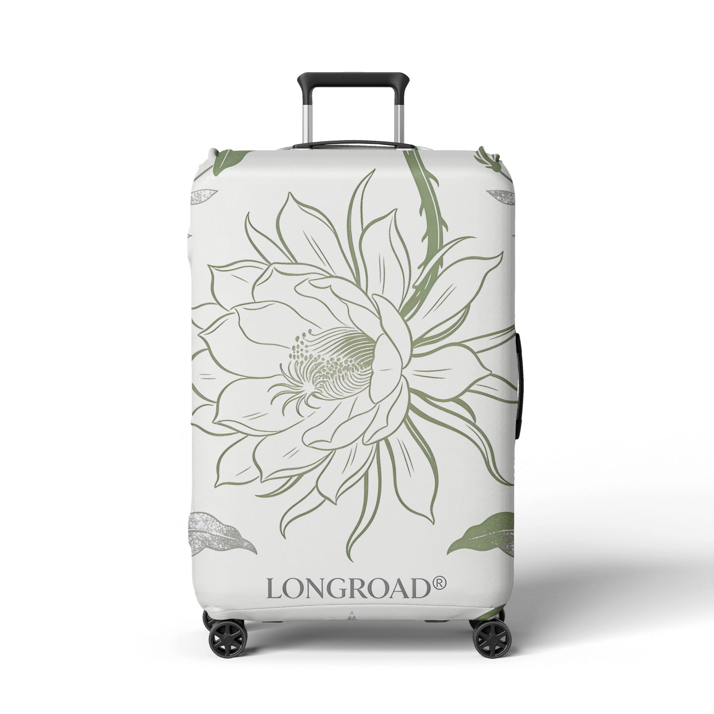 Damen Kofferschutz mit eleganten Blumenmuster Brehn