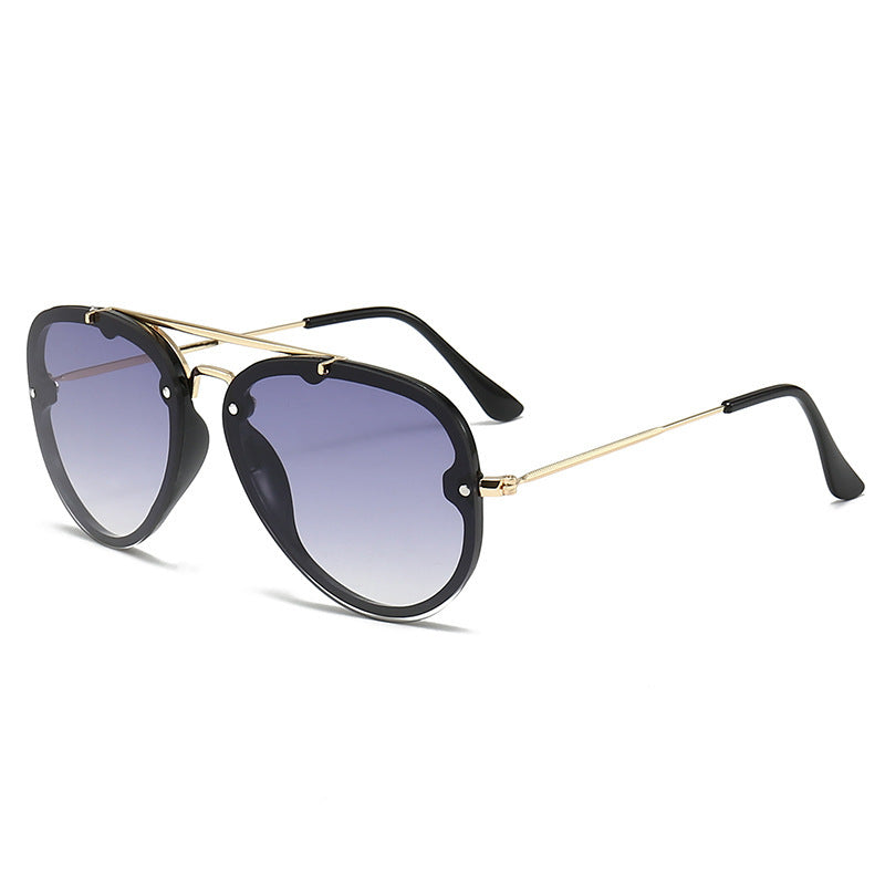 Damen extravagante Sonnenbrille mit stilvollem Rahmen und UV-Schutz Brehn