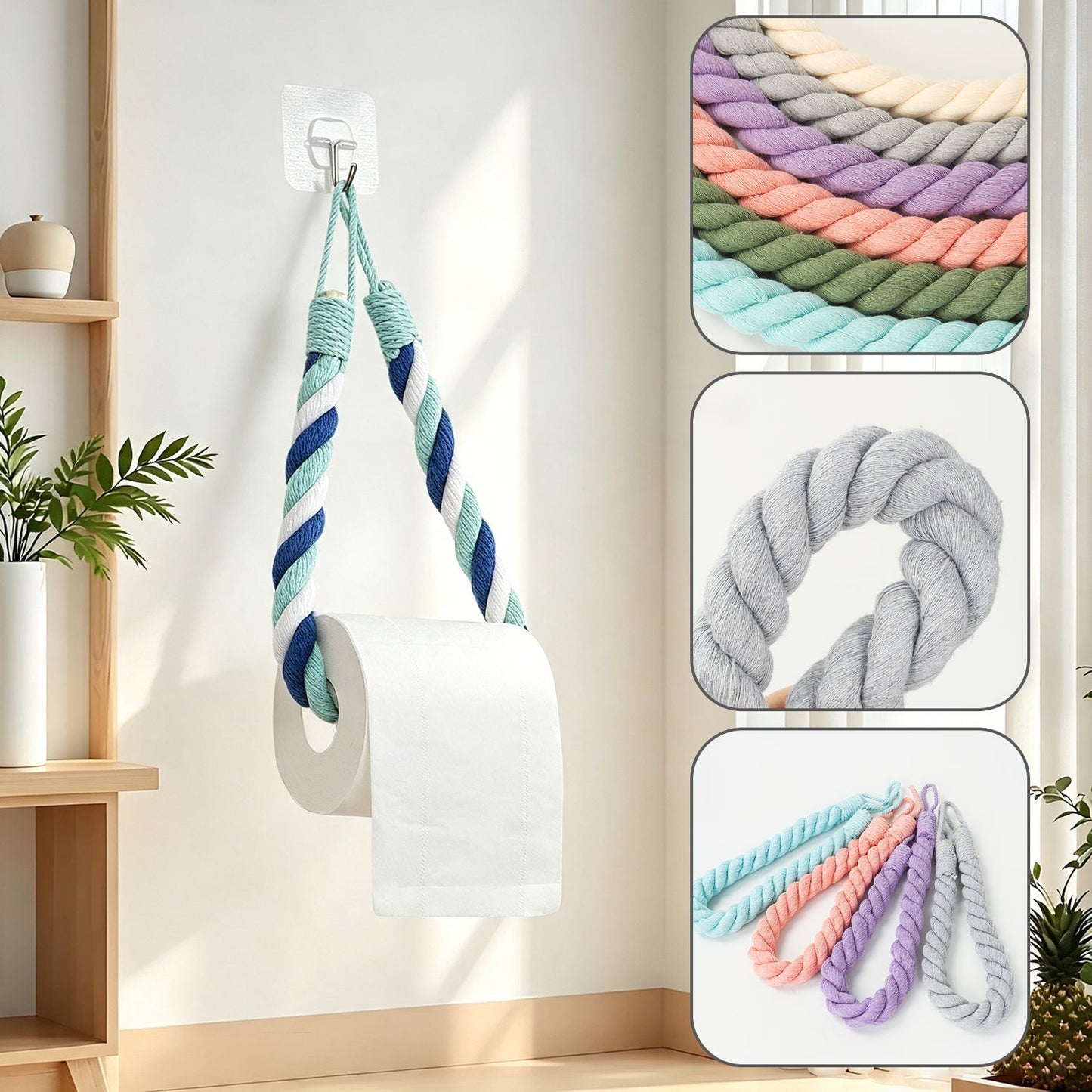 Stilvoller Toilettenpapierhalter Brehn