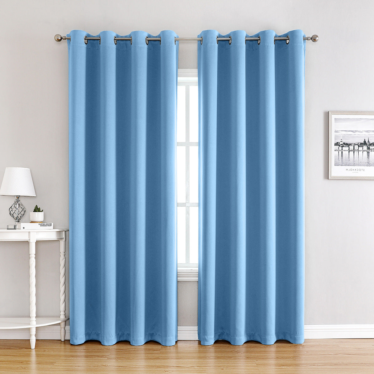 Thermisch isolierte Fenstervorhang